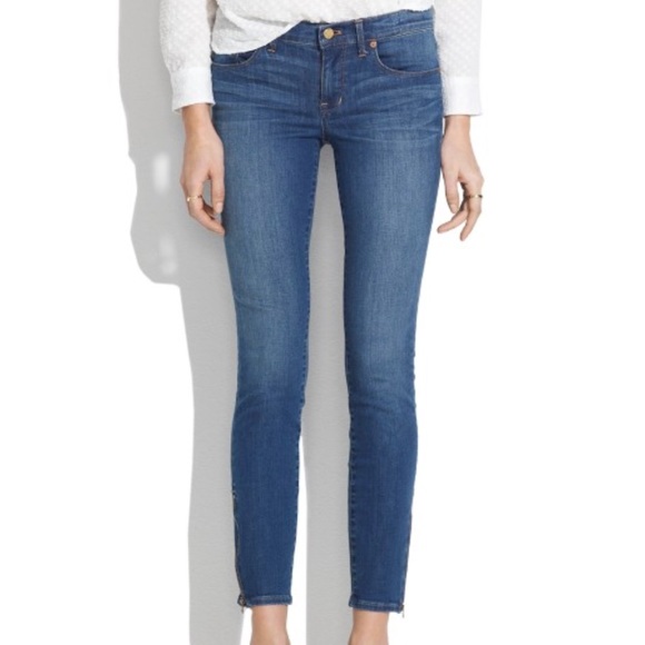 Madewell Skinny Skinny Zip Jeans - Picture 3 of 7